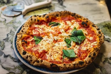 Fresh baked pizza